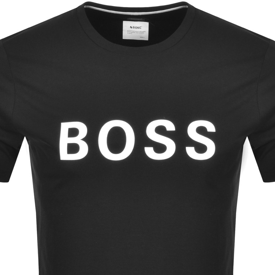 Alternative Image for ProductBOSS Crew Neck Tiburt Logo T Shirt Black2